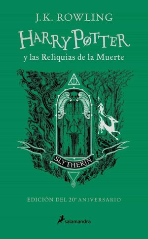 978841879703 HARRY POTTER 7: LAS RELIQUIAS DE LA MUERTE (SLYTHERIN 20º ANIV) J.K. ROWLING