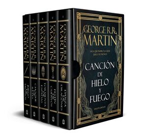 978846637853 ESTUCHE JUEGO DE TRONOS (EDICIÓN LIMITADA EN ESTUCHE CON: JUEGO DE TRONOS CHOQUE DE REYES TORMENTA D MARTIN, GEORGE R. R.