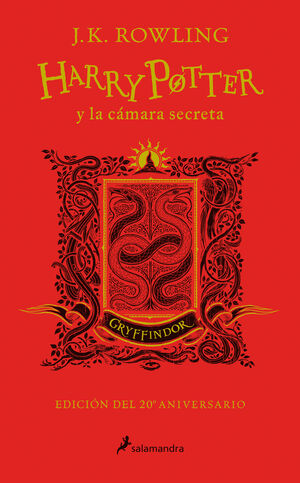 978849838971 HARRY POTTER 2: LA CÁMARA SECRETA (EDICIÓN GRYFFINDOR DEL 20º ANIVERSARIO) (HARRY ROWLING, J.K.