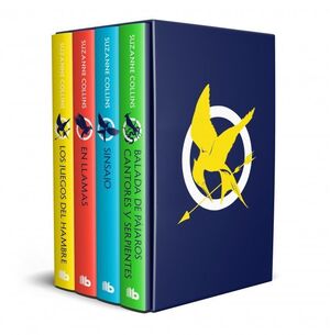 979138765238 ESTUCHE LOS JUEGOS DEL HAMBRE: (LOS JUEGOS DEL HAMBRE, EN LLAMAS,SINSAJO,BALADA DE PÁJAROS CANTOR) CONTIENE: COLLINS, SUZANNE