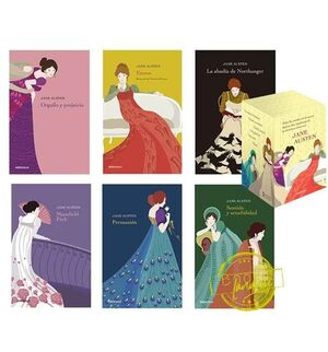 750302643565 PAQUETE JANE AUSTEN: ORGULLO Y PREJUICIO/MANSFIELD PARK/ABADIA DE NORTHANGER/PERSUASION/EMMA/SENTIDO Y SENSIBILIDAD AUSTEN, JANE