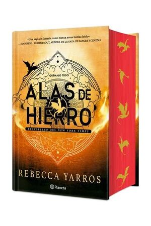 978607392503 EMPIREO 2: ALAS DE HIERRO (TAPA DURA CANTOS TINTADOS) REBECCA YARROS