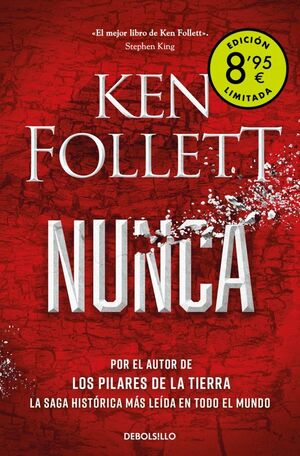 978846638141 NUNCA (EDICIÓN LIMITADA · VERANO) POR EL AUTOR DE LOS PILARES DE LA TIERRA FOLLETT, KEN