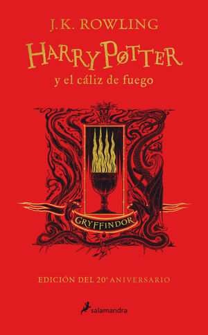 978841817436 (1) HARRY POTTER 4: EL CÁLIZ DE FUEGO (EDICIÓN GRYFFINDOR DE 20º ANIVERSARIO) (HARRY ROWLING, J.K.